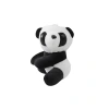 Creative clips, panda dolls, home decoration, cute plush panda dolls, keychains, backpacks, cartoon pendants Item Picture